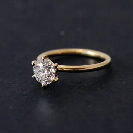 6-Claw Fine Engagement Ring